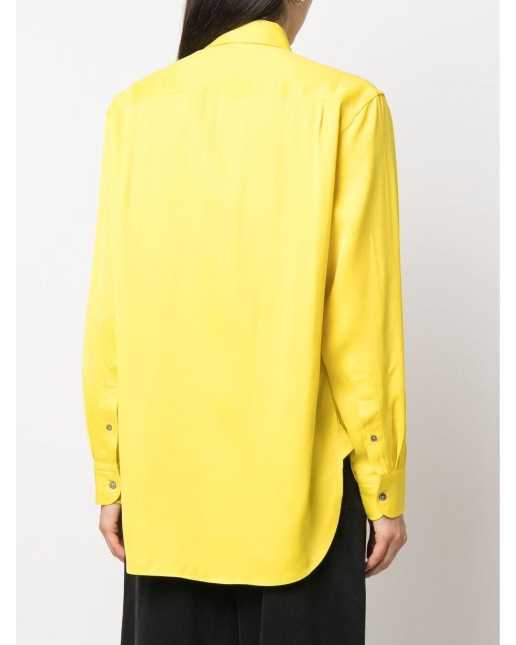 E Camisa ajustada Classic Studio Nicholson de color Yellow