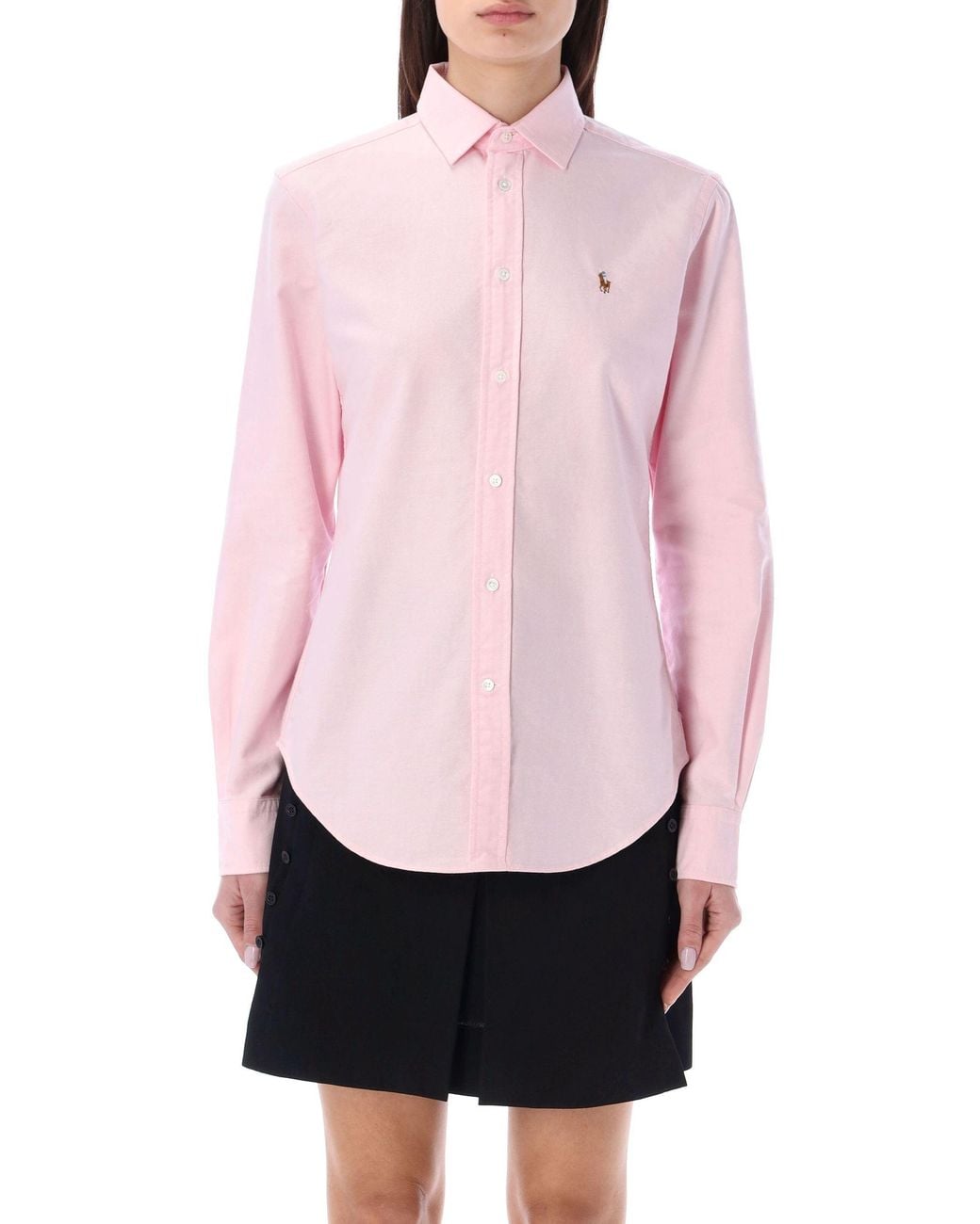 Polo Ralph Lauren Pink Classic-Fit Oxford Cotton Shirt