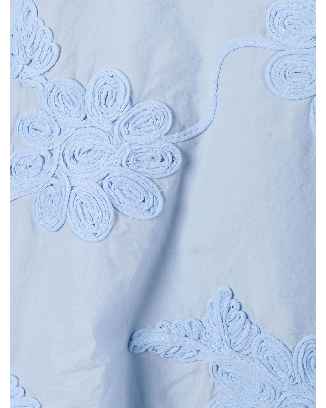 ROTATE BIRGER CHRISTENSEN Blue Flower Mini Skirt Plein Air (Regular Fit)