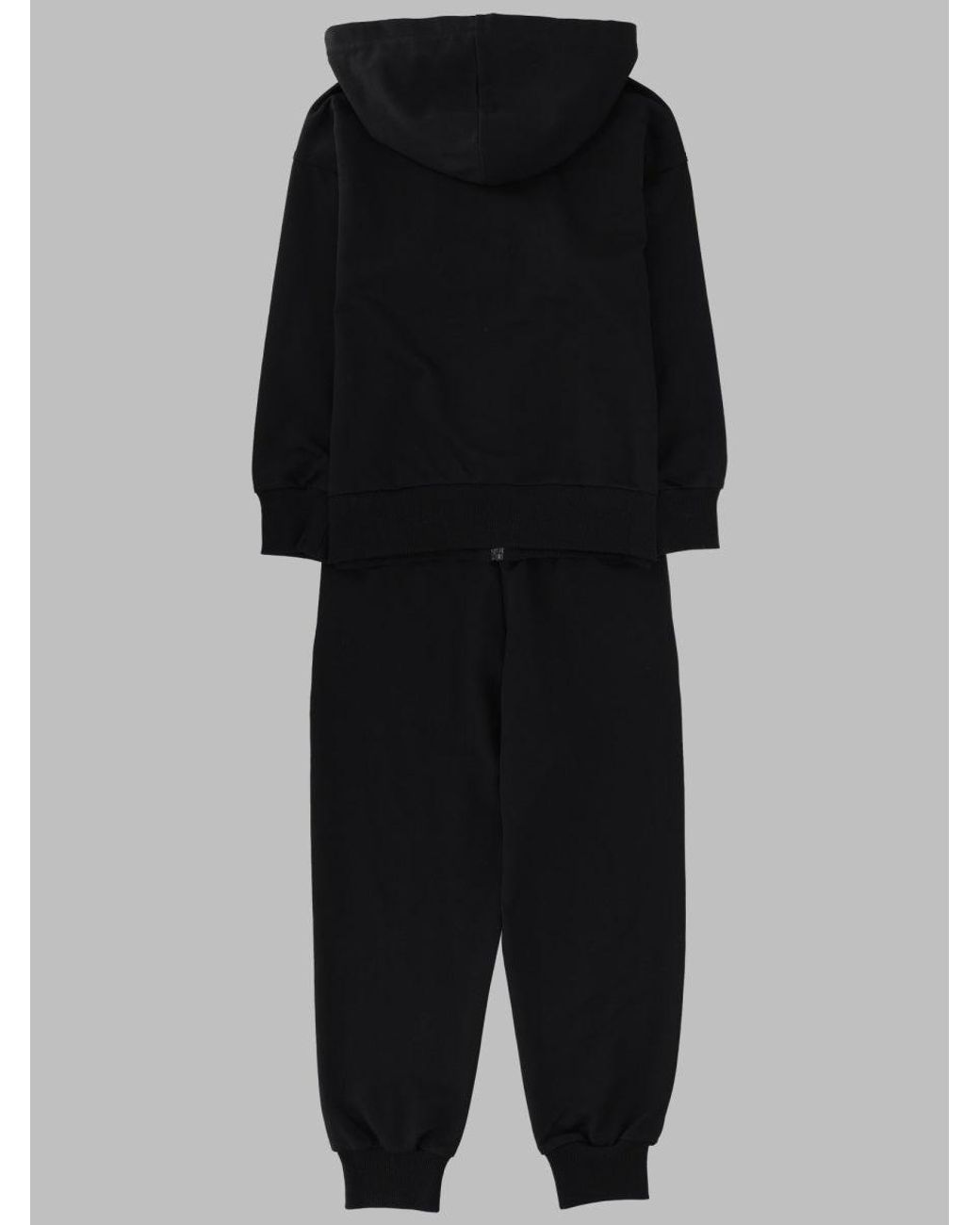 Moschino Black Hooded Tracksuit