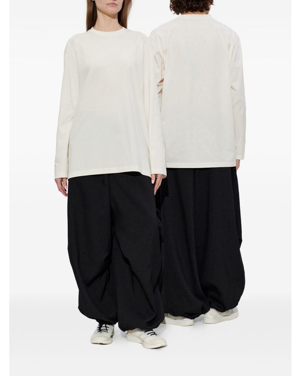 Y-3 White Cotton T Shirt