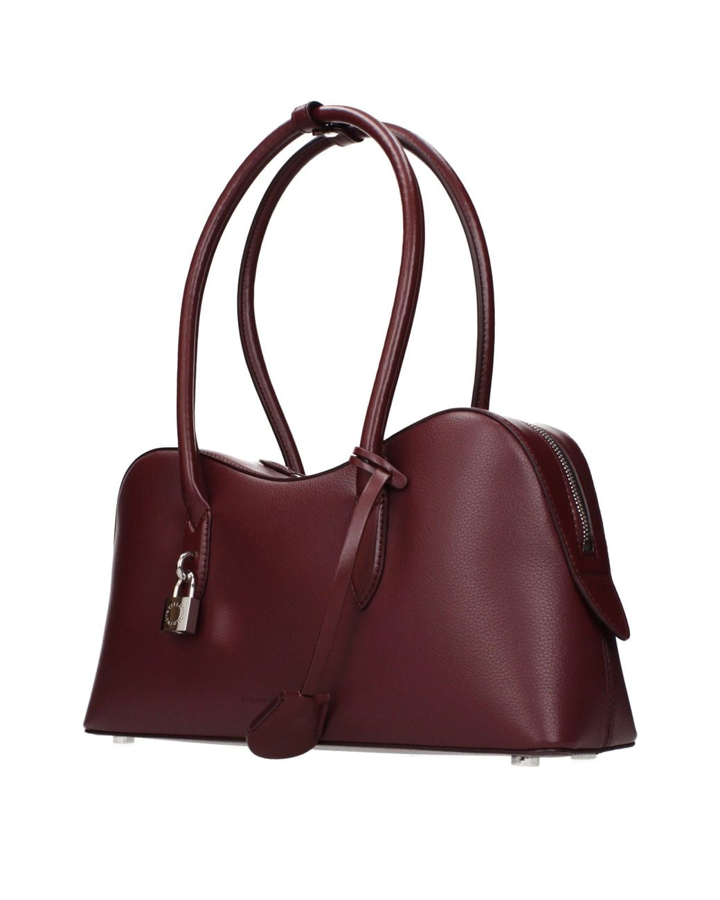 Stella McCartney Purple Stella Mc Cartney Ryder Shoulder Bags Eco Leather/Bordeaux