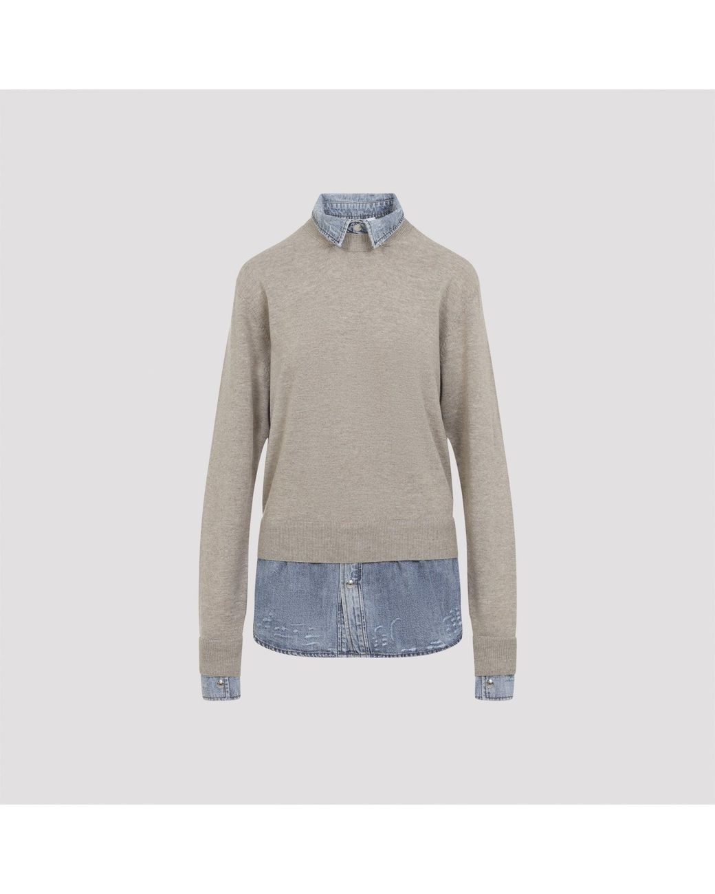 Acne Trui in het Gray