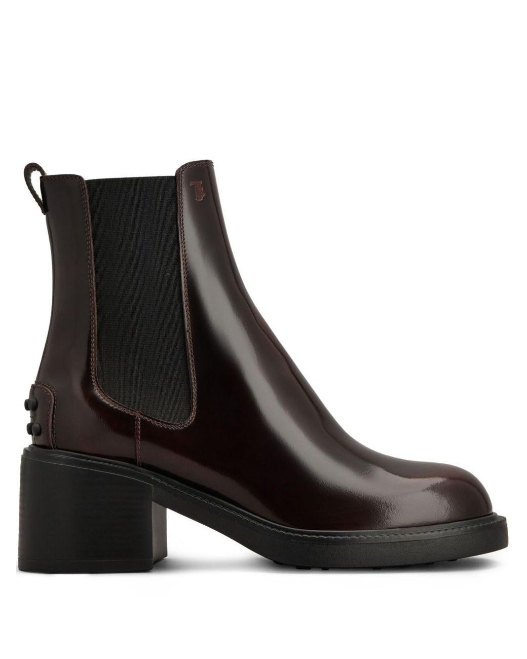 Tod's Black Leather Chelsea Boots