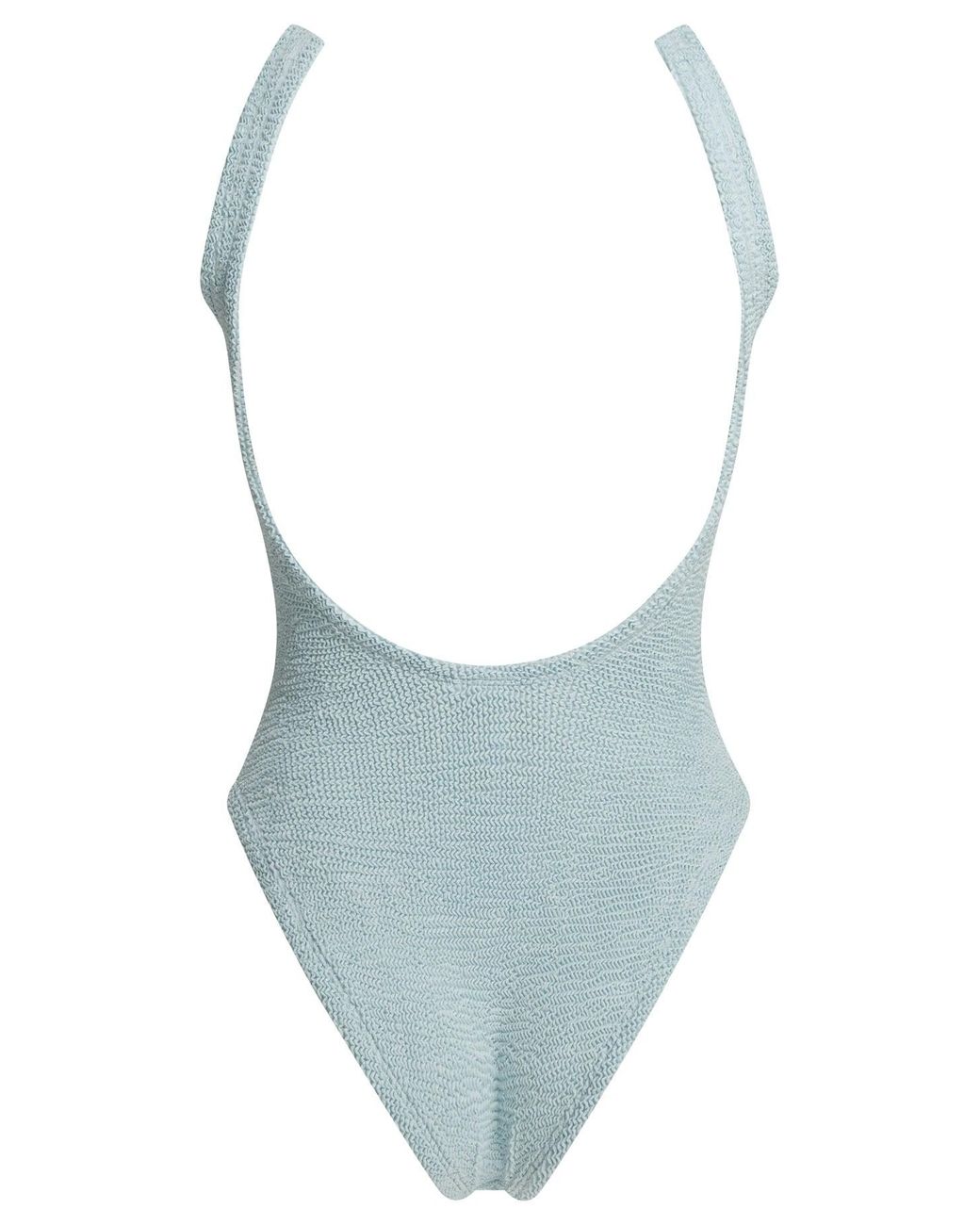 Hunza G Lightblue Polyamide Elastane Swimwear