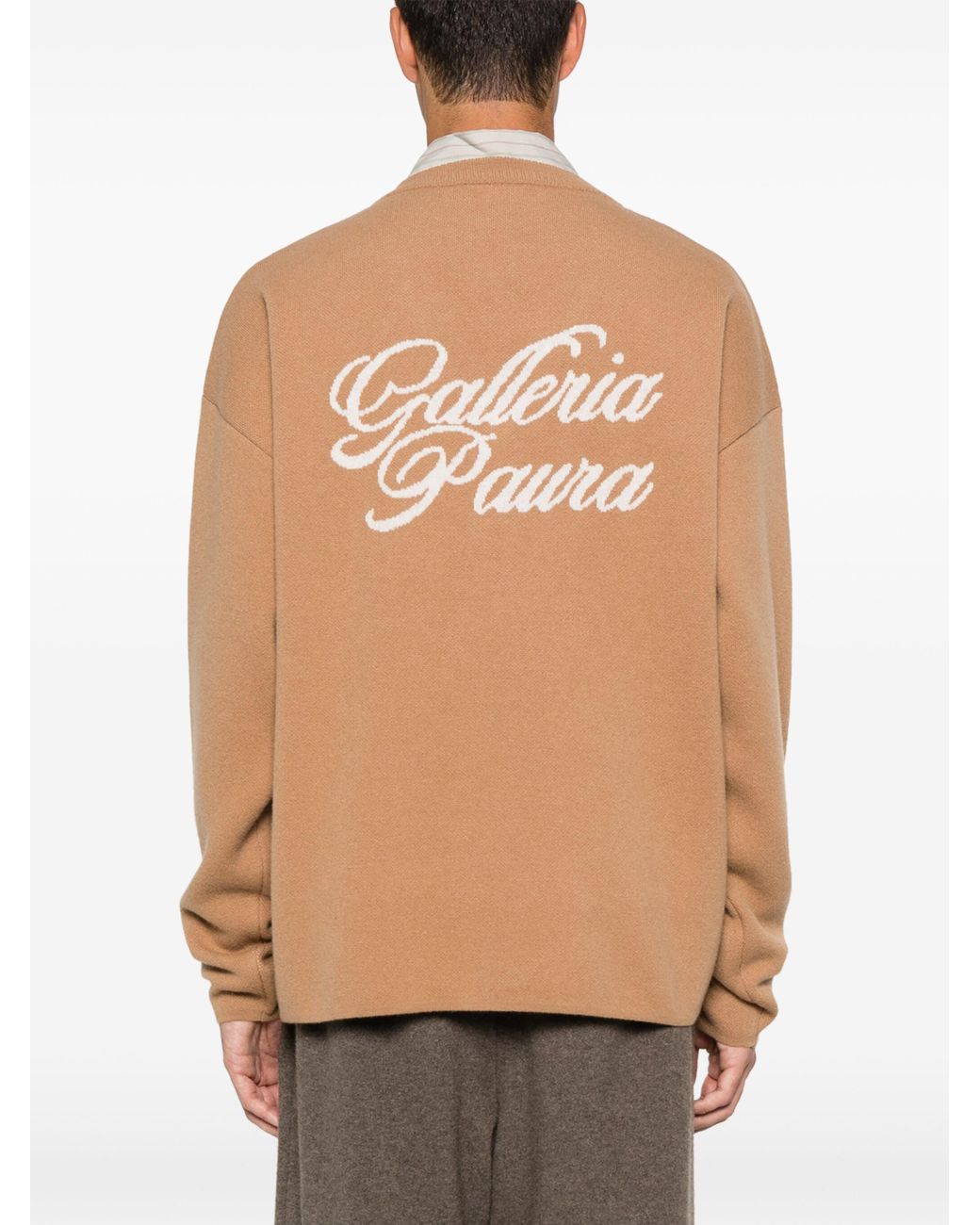 Paura Angst Onelia gegen Neckpullover in Natural für Herren