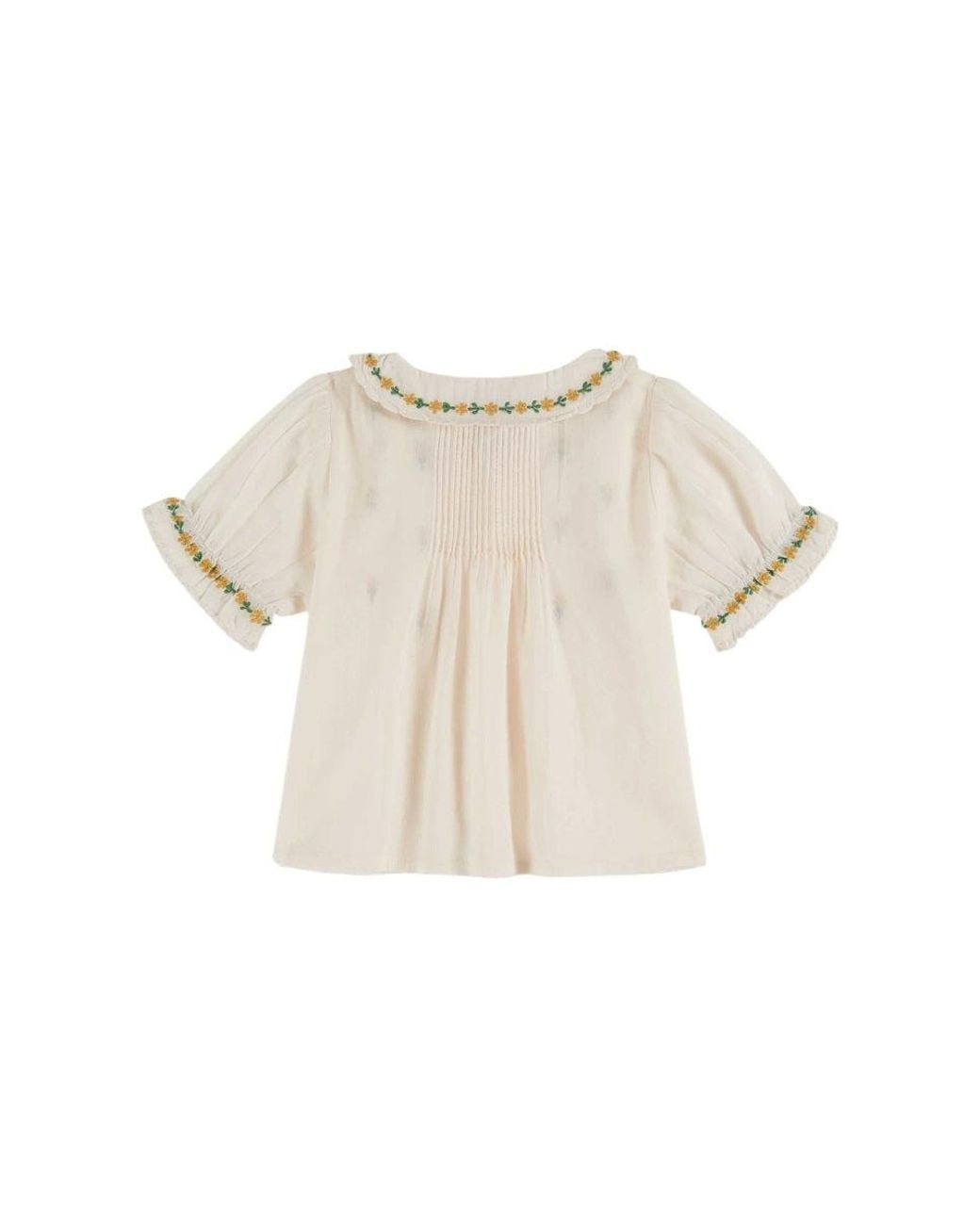 Emile Et Ida Natural Emile & Ida Blouse Brodee