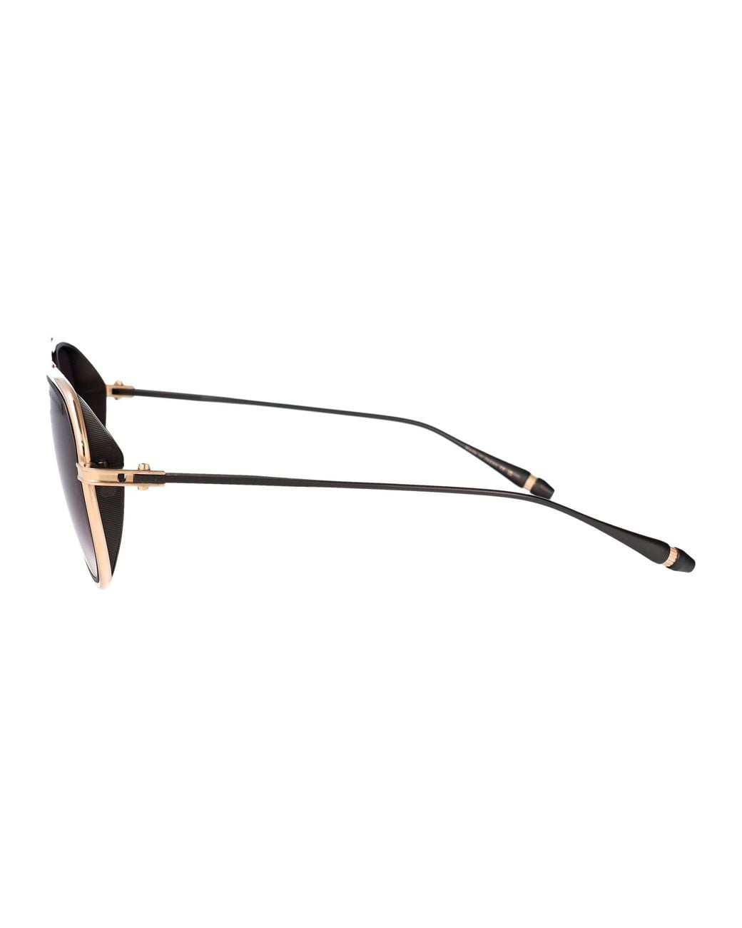 Dita Eyewear Blue Iron Metal Sunglasses