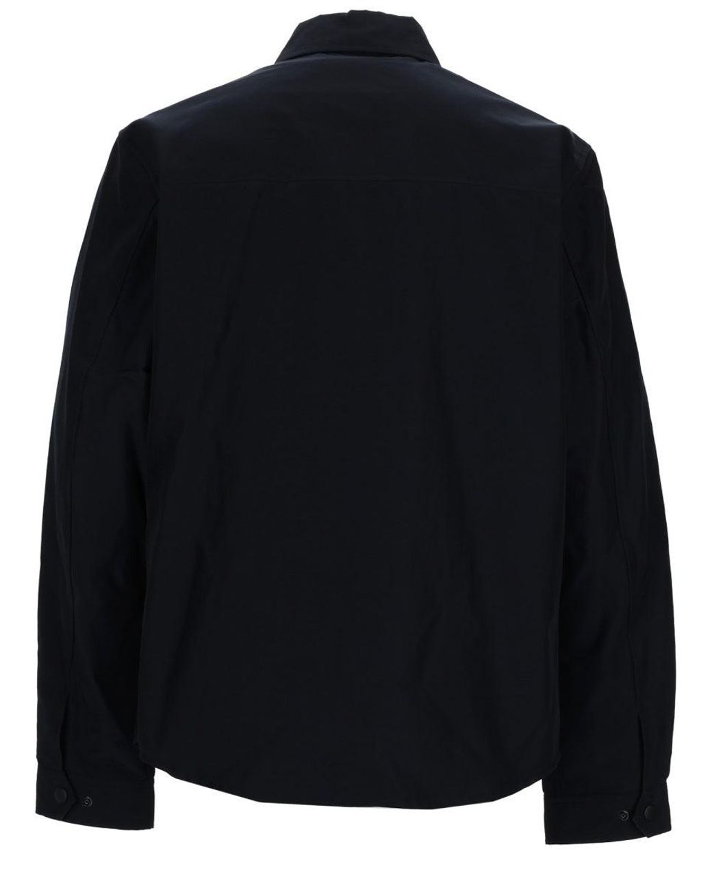 Woolrich Black Overshirt "Ramar" for men