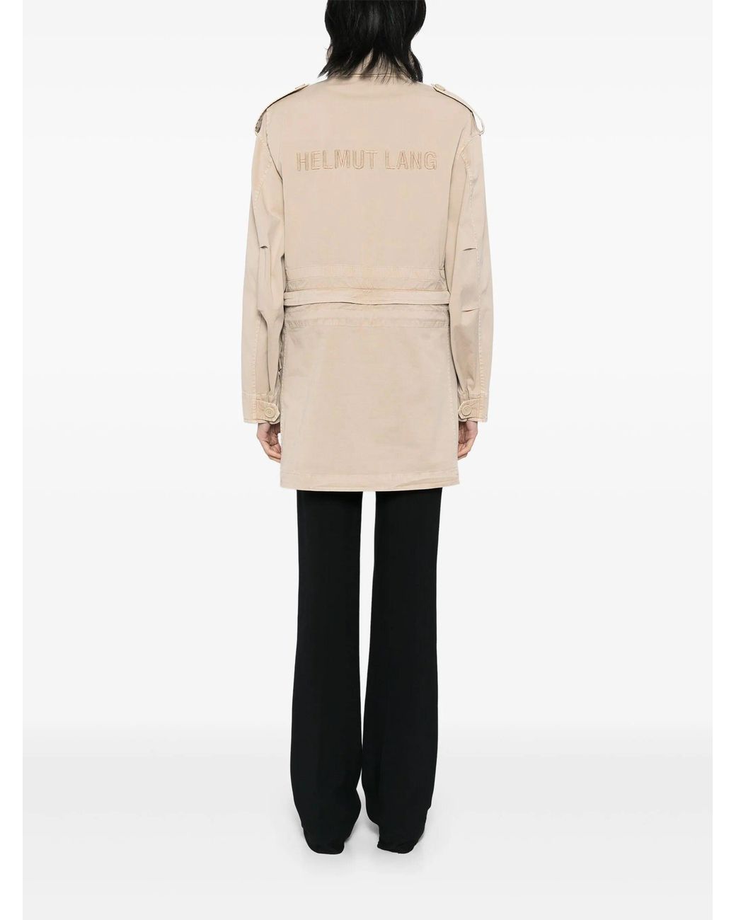 Helmut Lang Dssctd Field Jkt.gd in het Natural