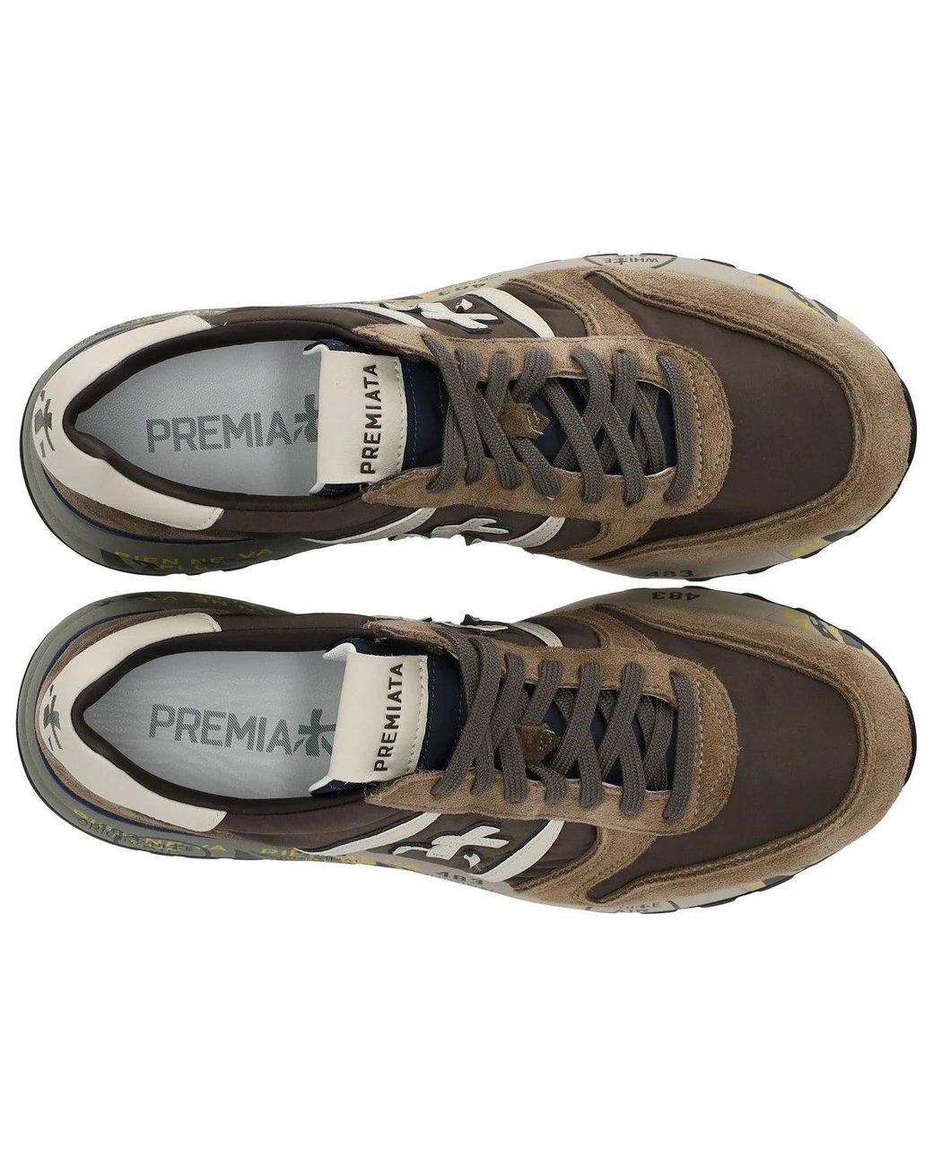 Premiata Brown Lander 7704 Sneaker