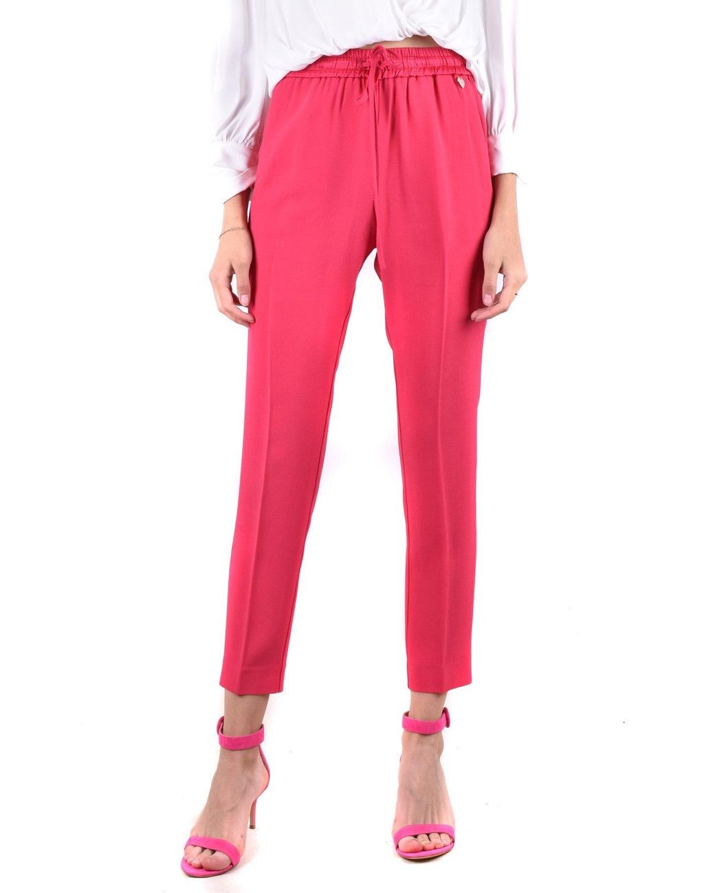 Twinset Broek Rood in het Red