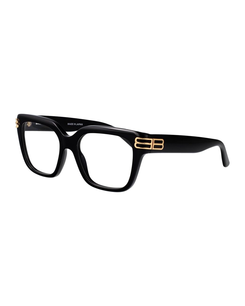 Balenciaga Black Recycled Acetate Glasses