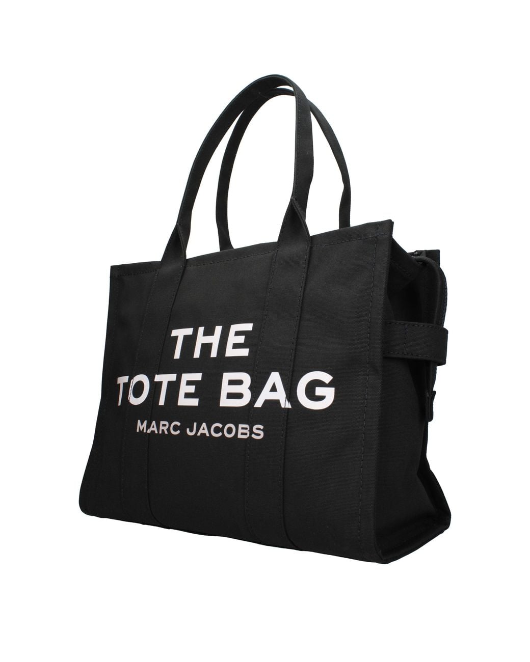 Marc Jacobs Black Borse A Spalla Tote Donna Tessuto Nero