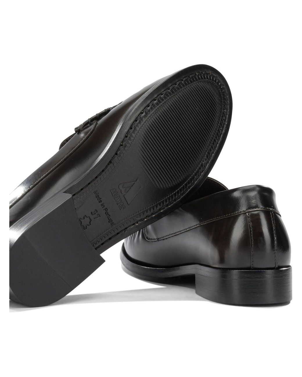 Alohas Black "Rivet"-Loafer