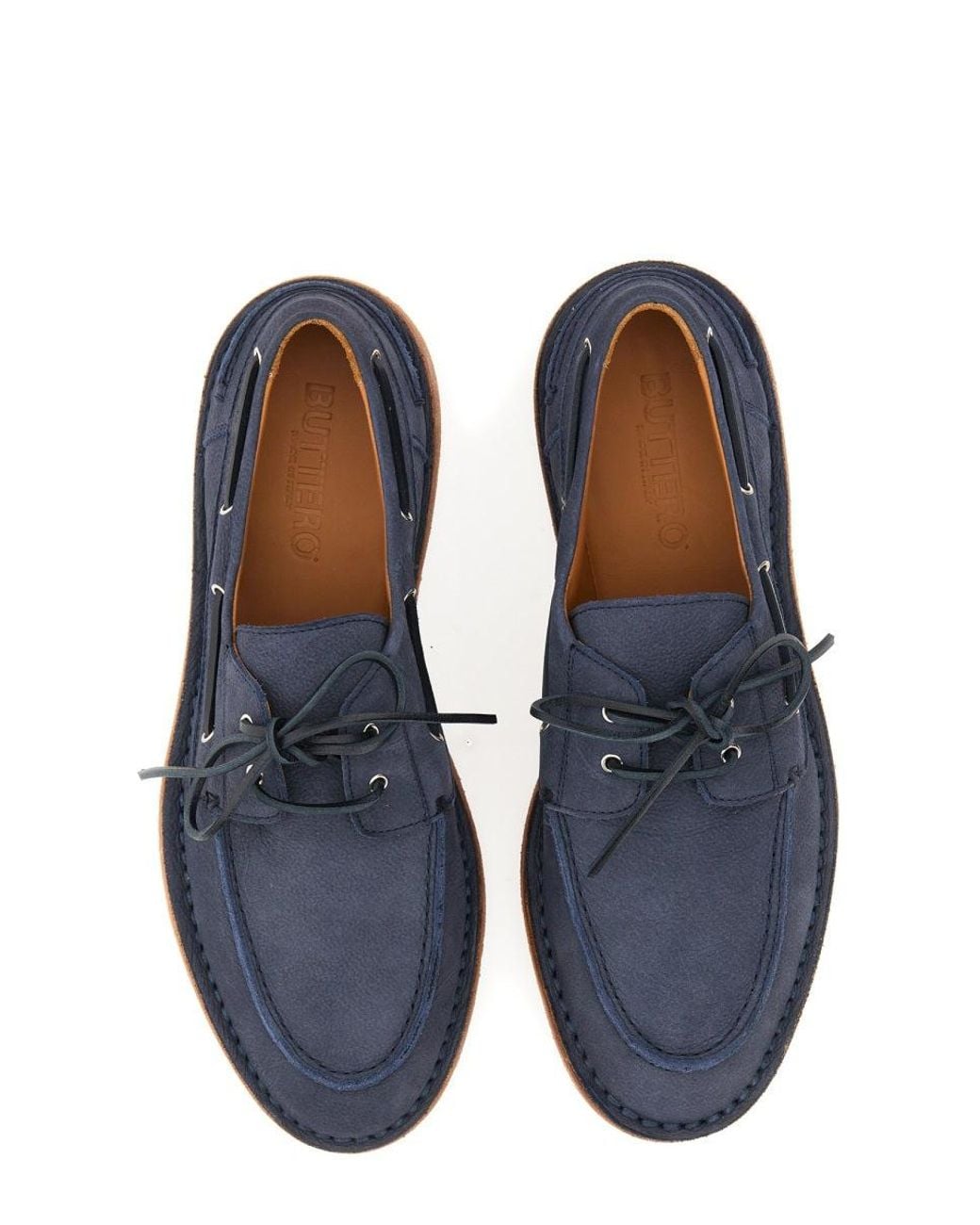 Buttero Blue Espadrille Boat Argentario for men