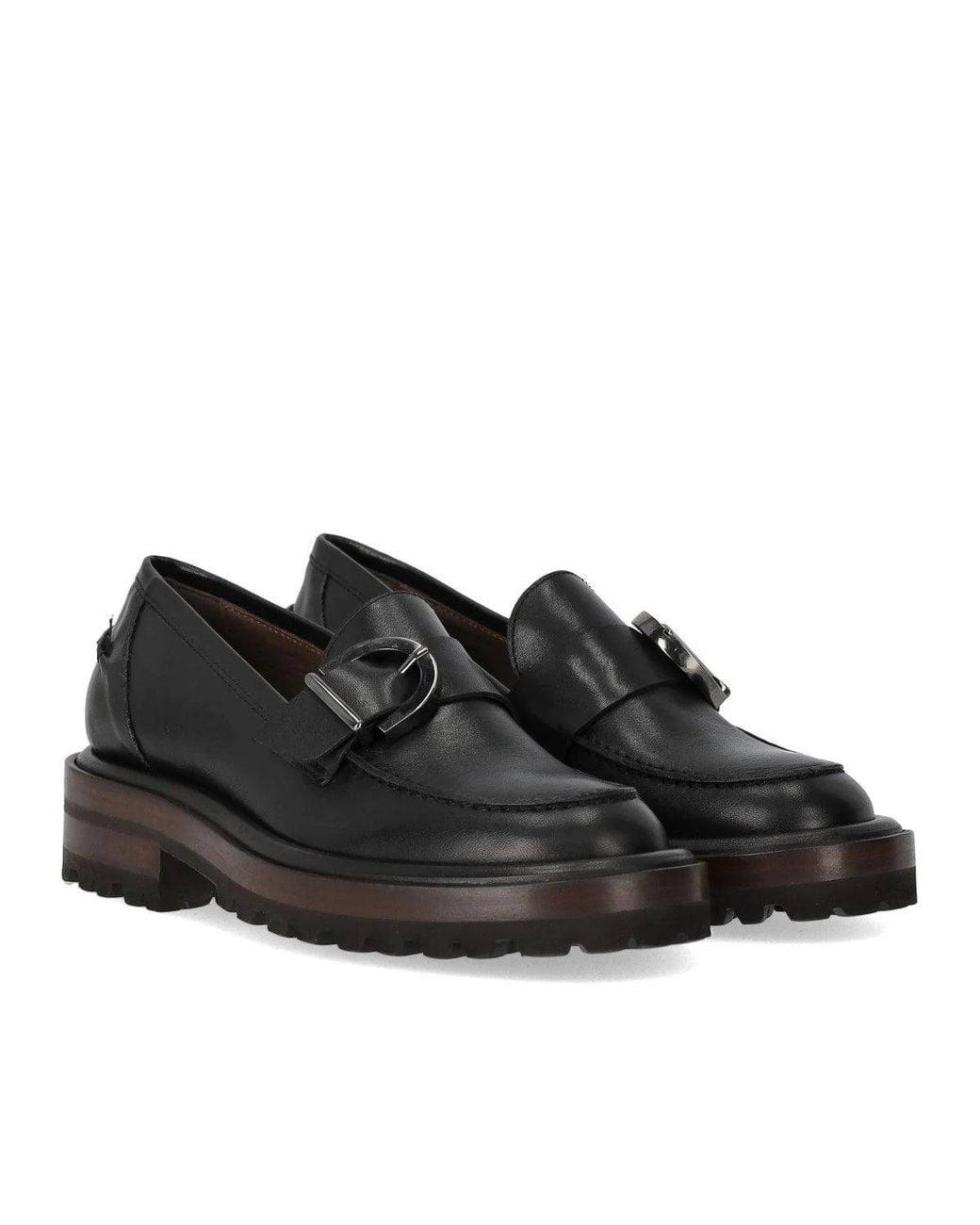 Duccio Del Duca Black Loafer