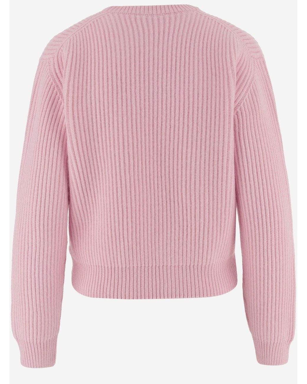 Jil Sander Pink Wool Sweater