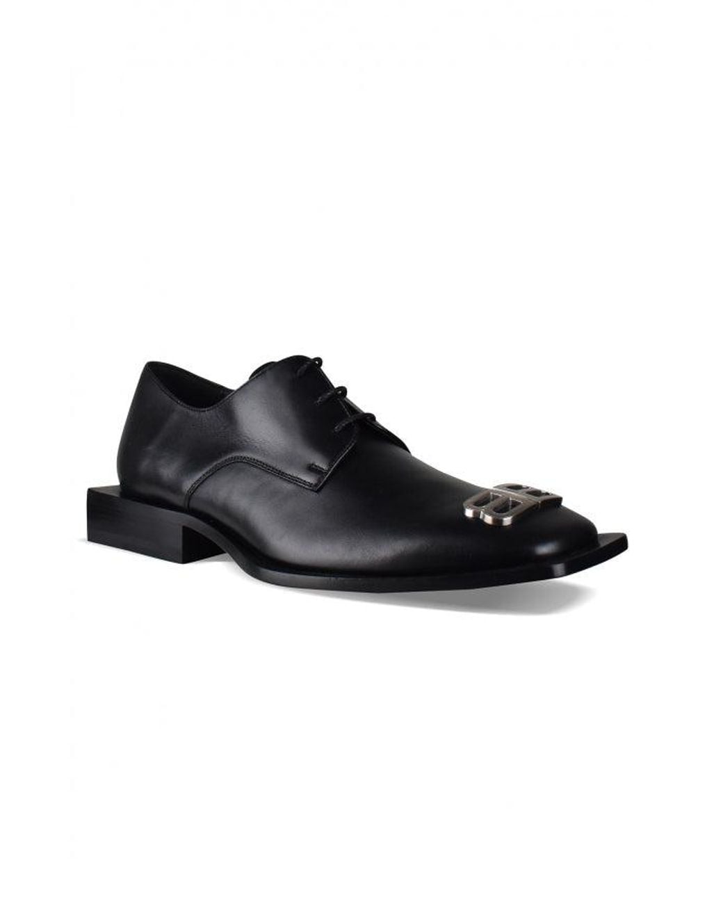 Balenciaga Black Derbies