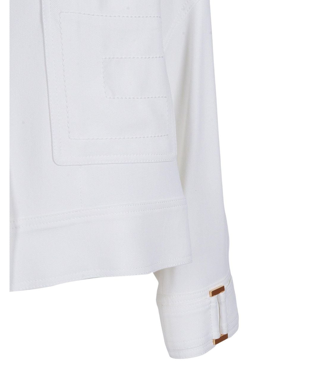 Elisabetta Franchi Giubbotto in het White