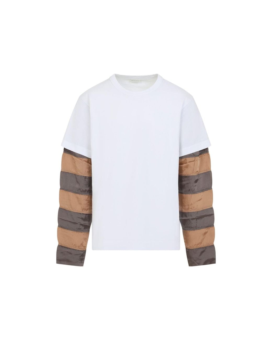 Dries Van Noten White Heedar Ls T-Shirt