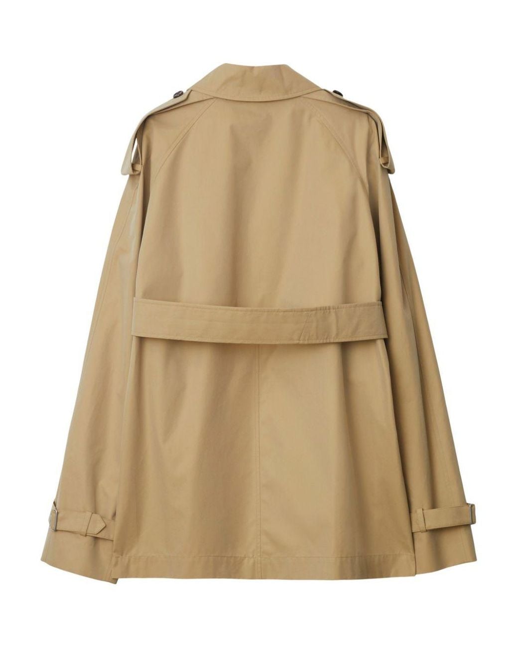 Burberry Natural Cotton Trench Coat