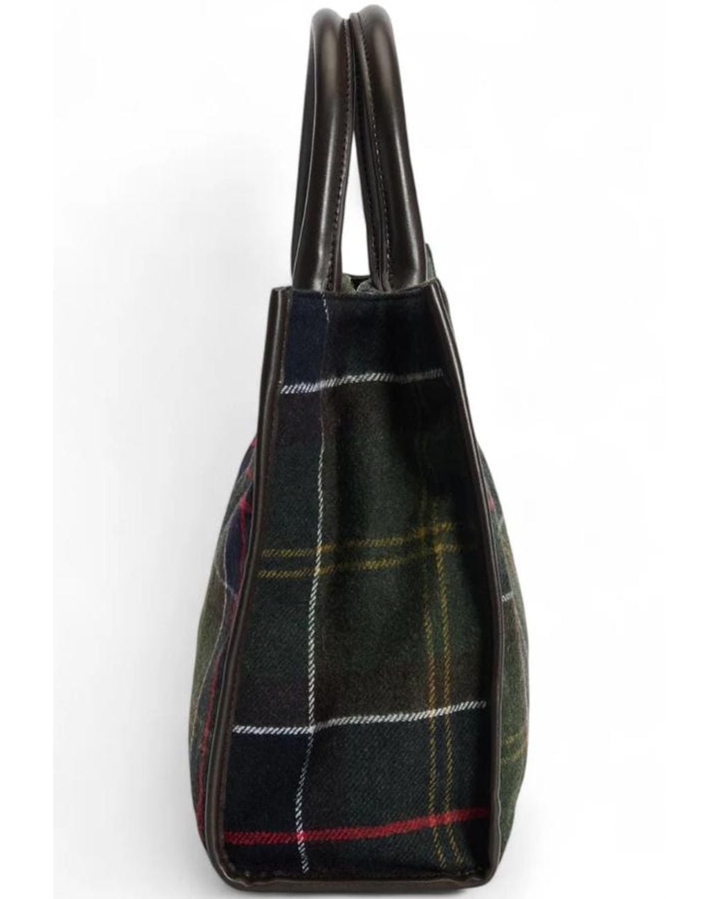 Barbour Black Barrhill Tartan Tote Bag