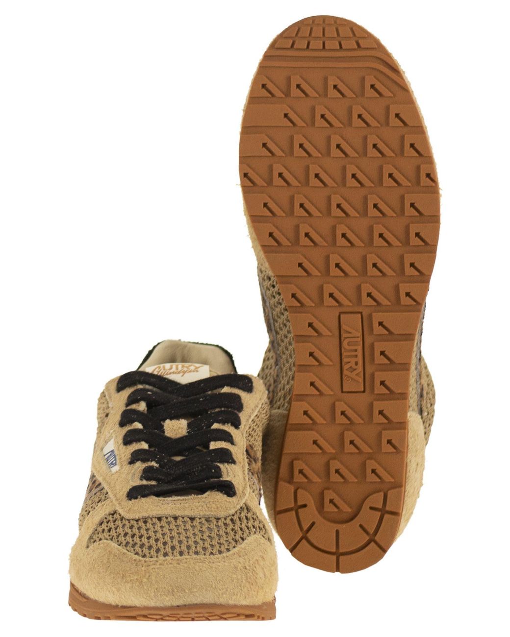 Autry Brown 'Windspin' Sneakers