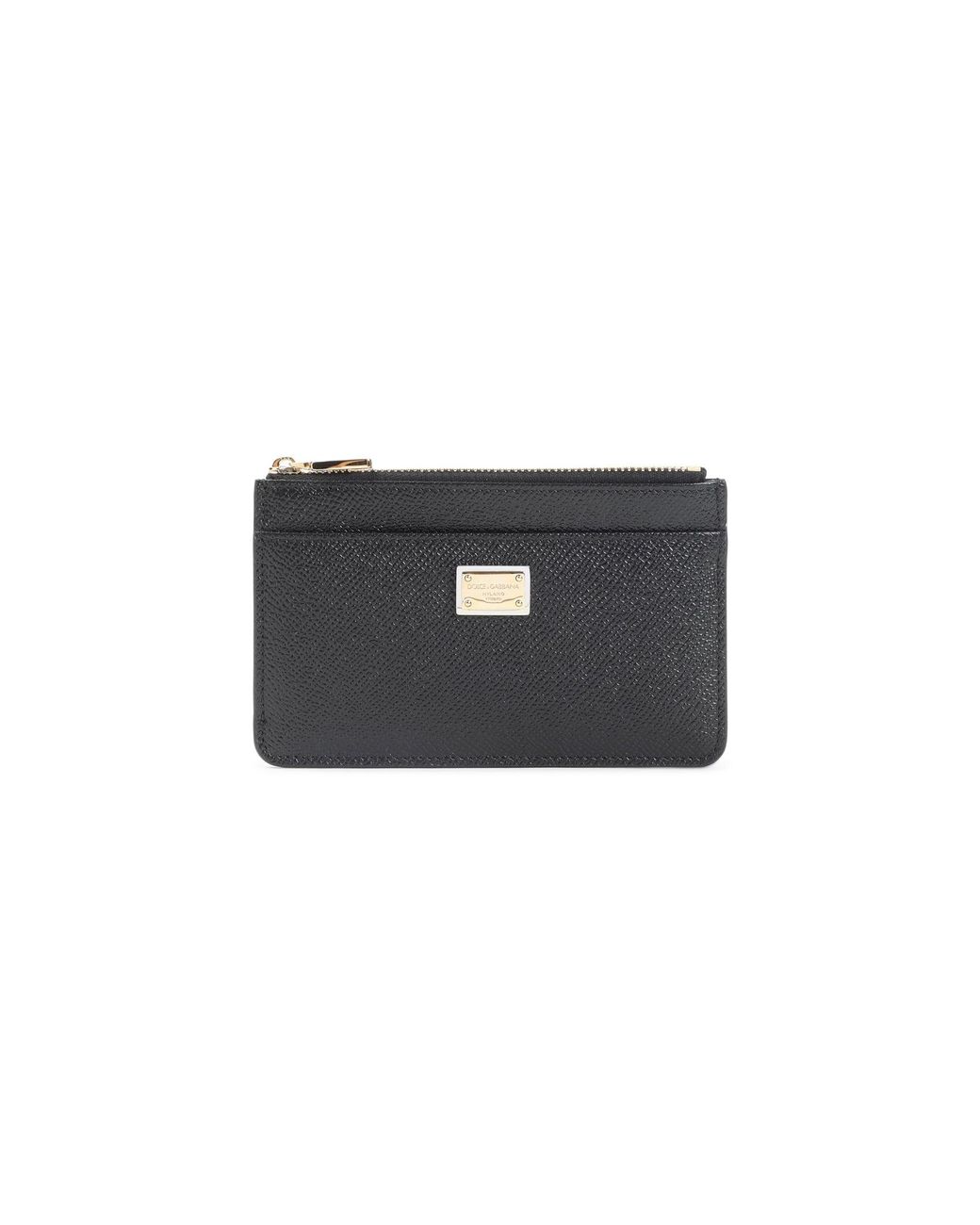 Dolce & Gabbana Black Mini Card Case