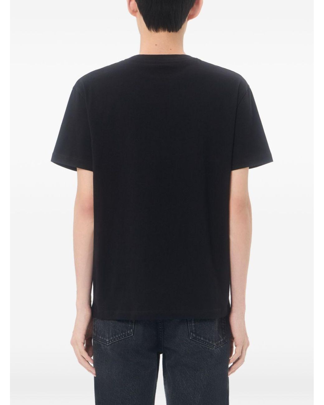 Valentino Black V Cotton T Shirt
