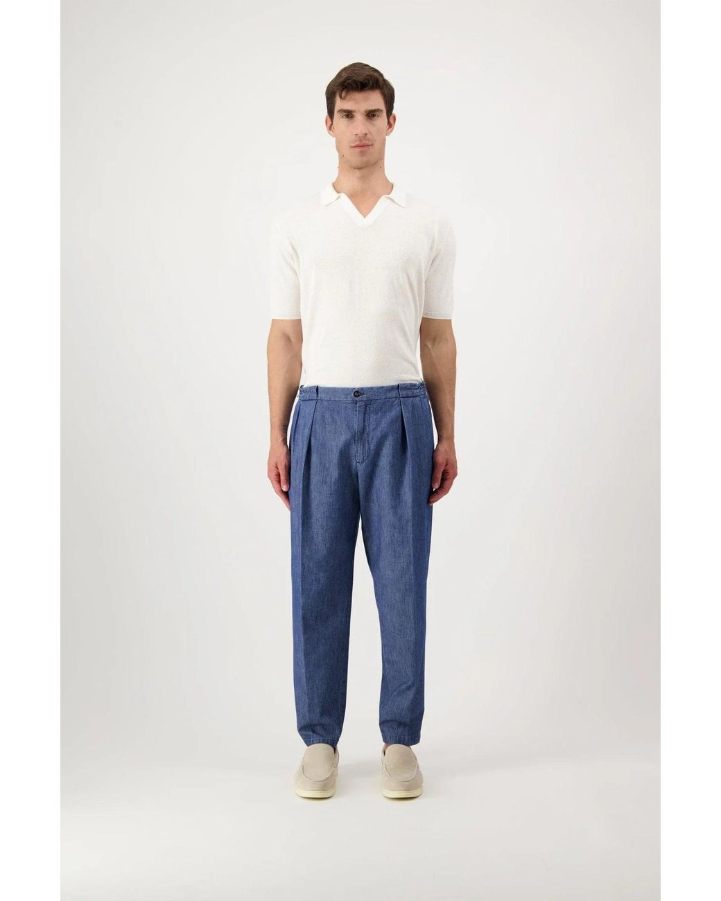 AUTORE Blue Trousers