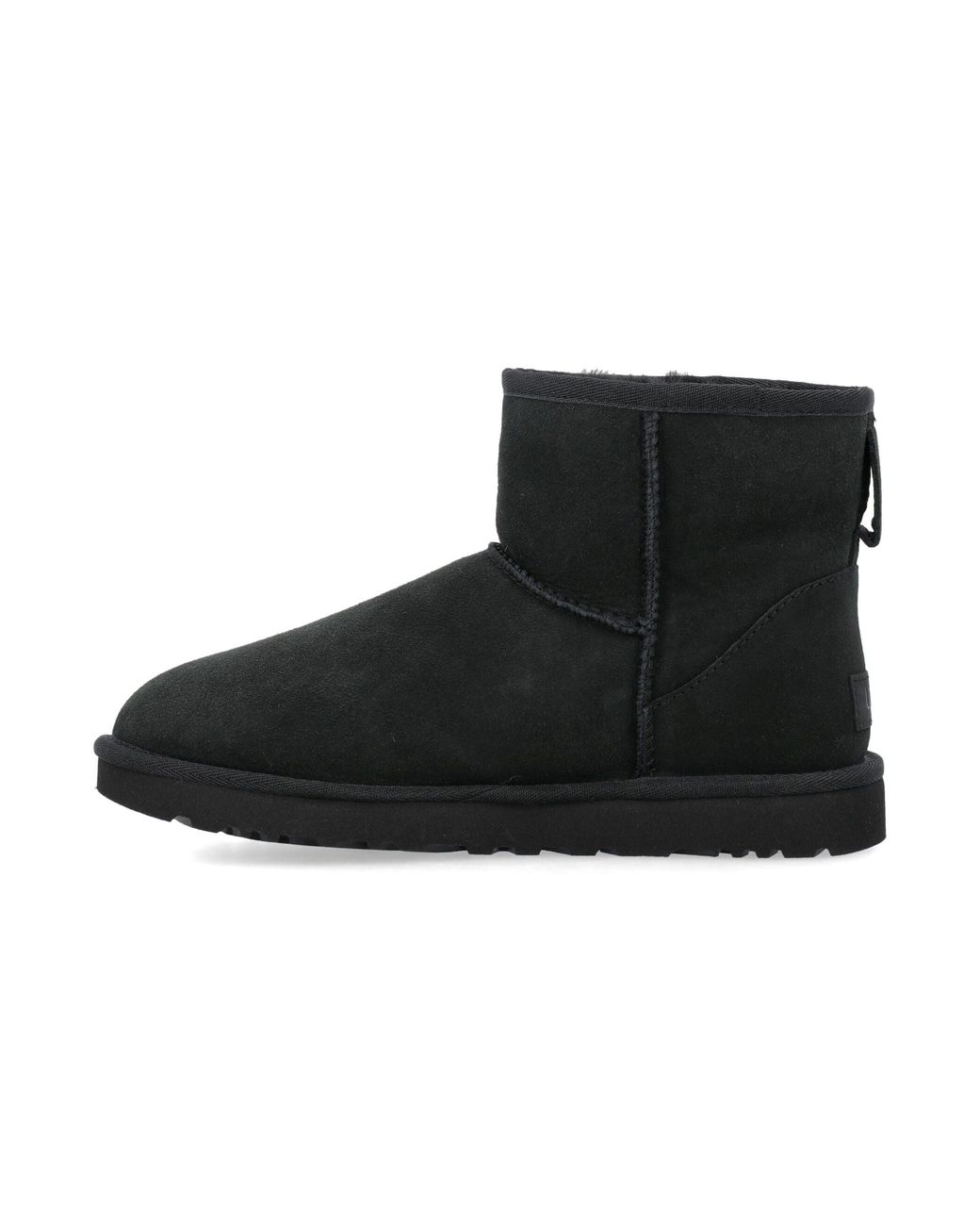 Ugg Black Flache Schuhe Schwarz