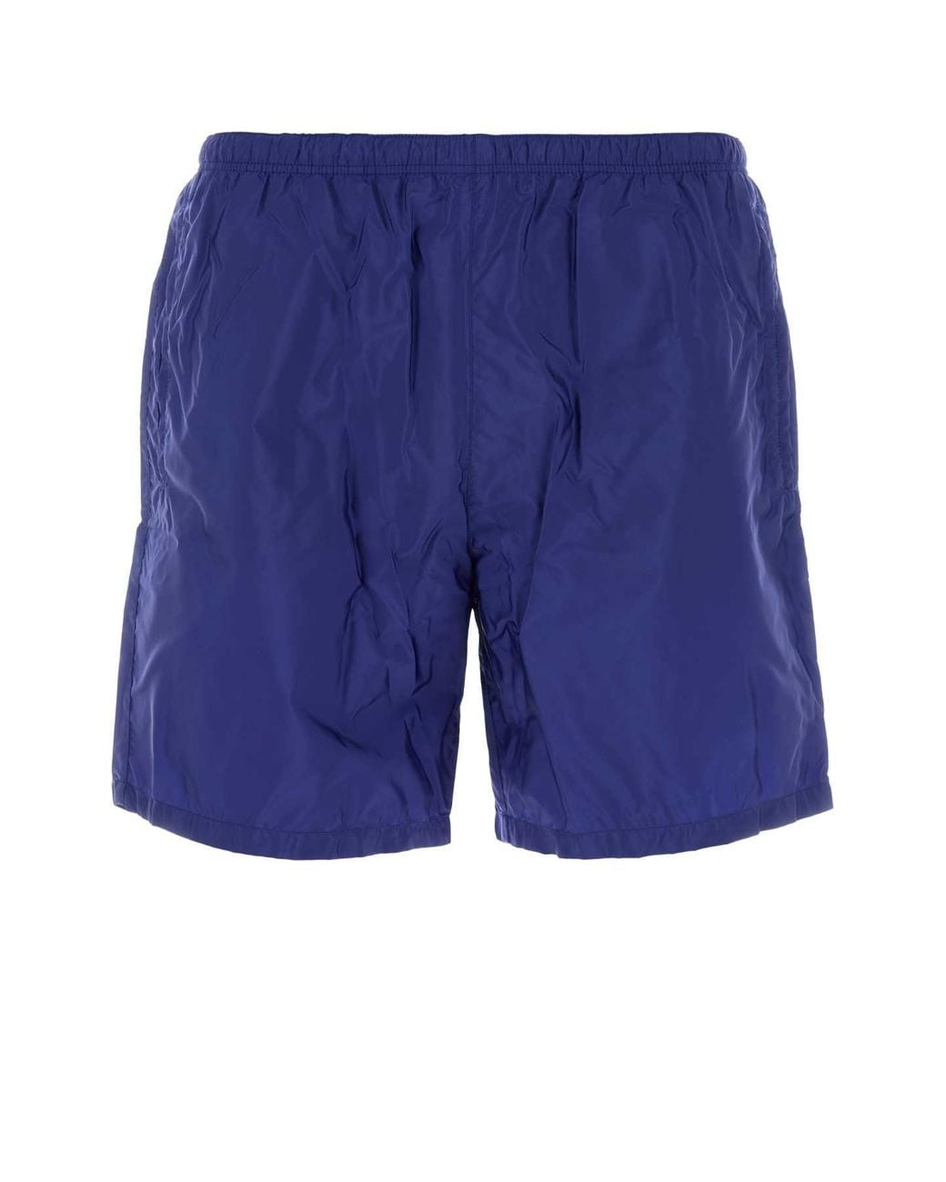 Prada Blue Re-Nylon Swimming Shorts for men