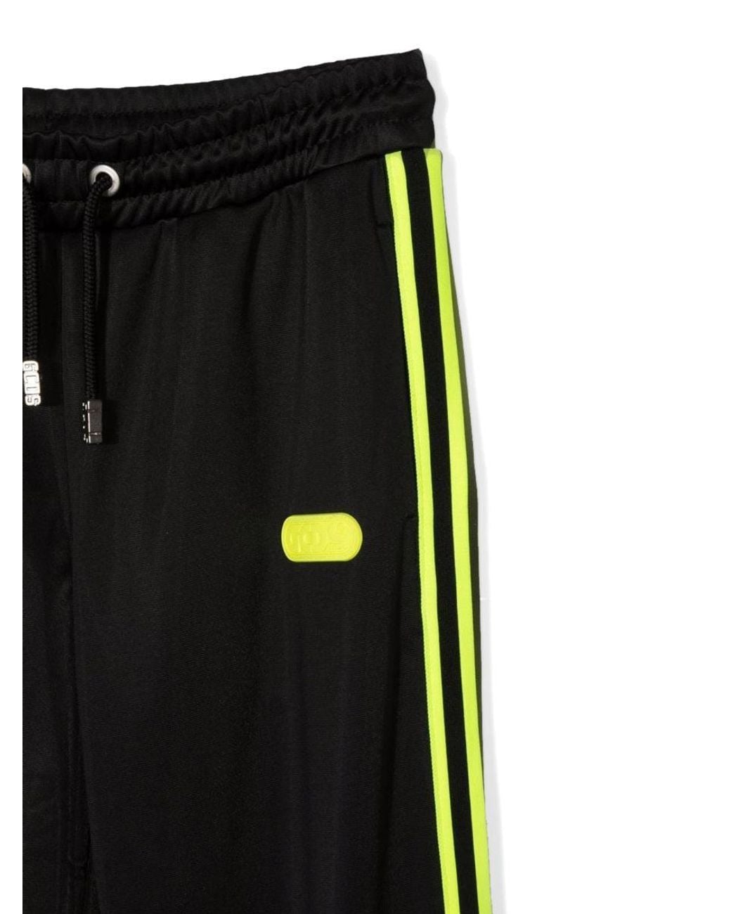 Gcds Black Triacetate Pants Boy