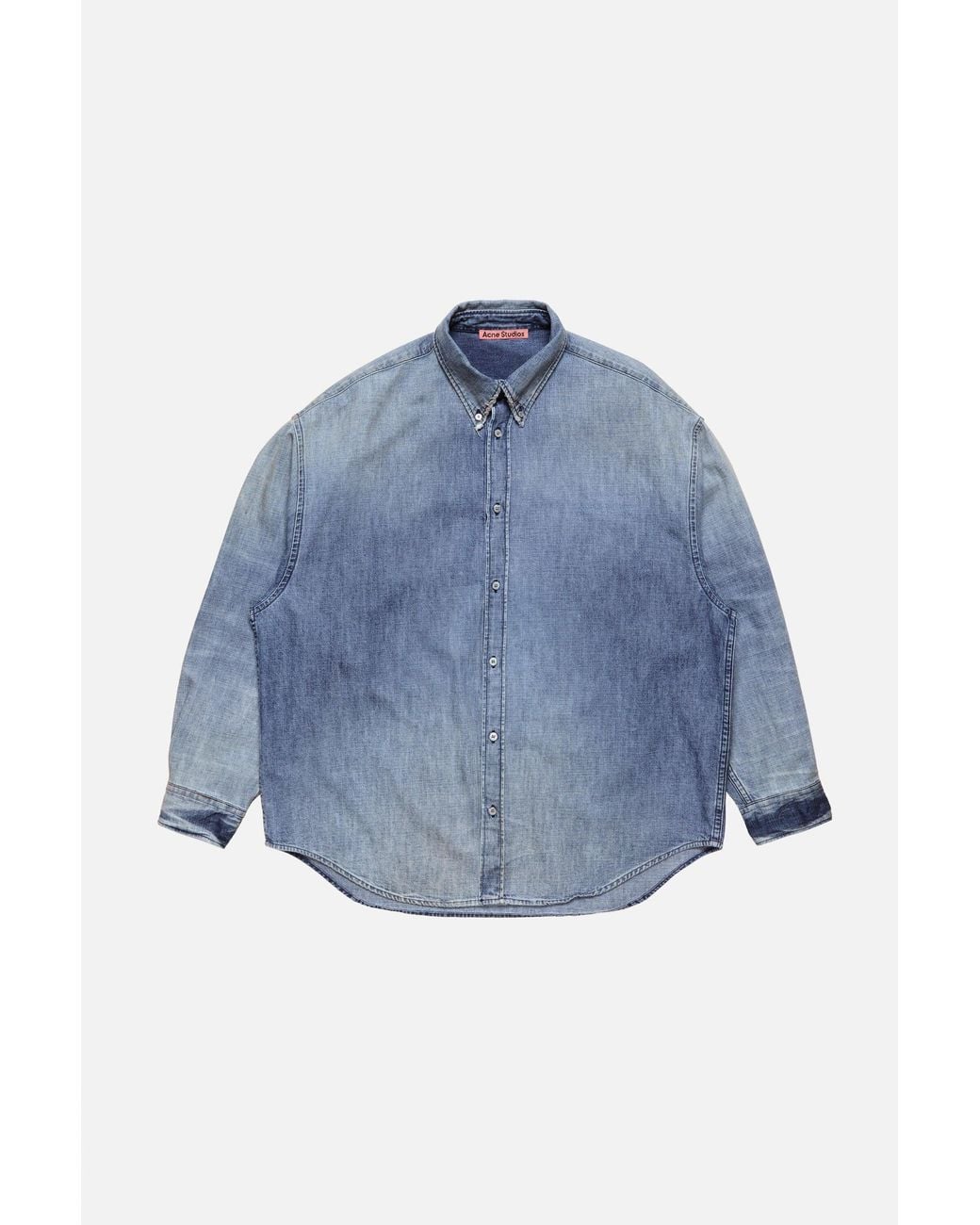 Acne Blue Shirts Rw Mn Shir000032