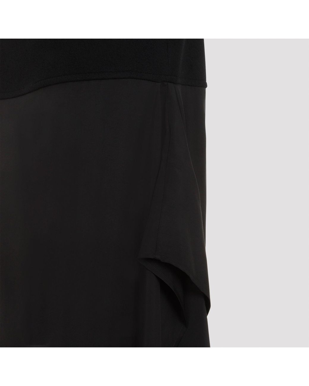 Jil Sander Rokken ,Zwart ,Wol Asymmetrische Rok in het Black