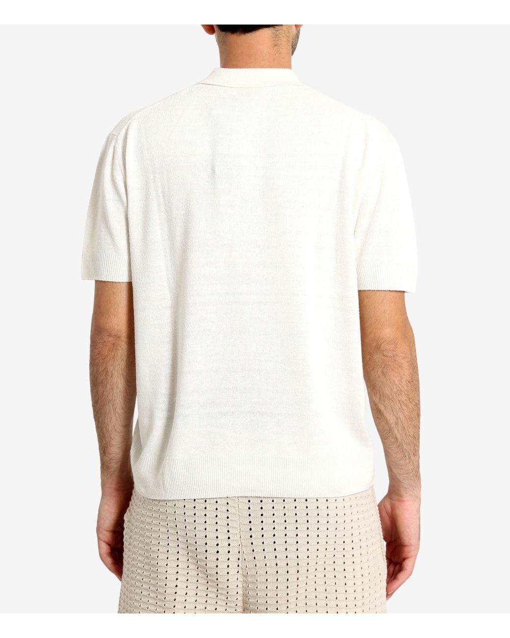 Paolo Pecora White T Shirts And Polos
