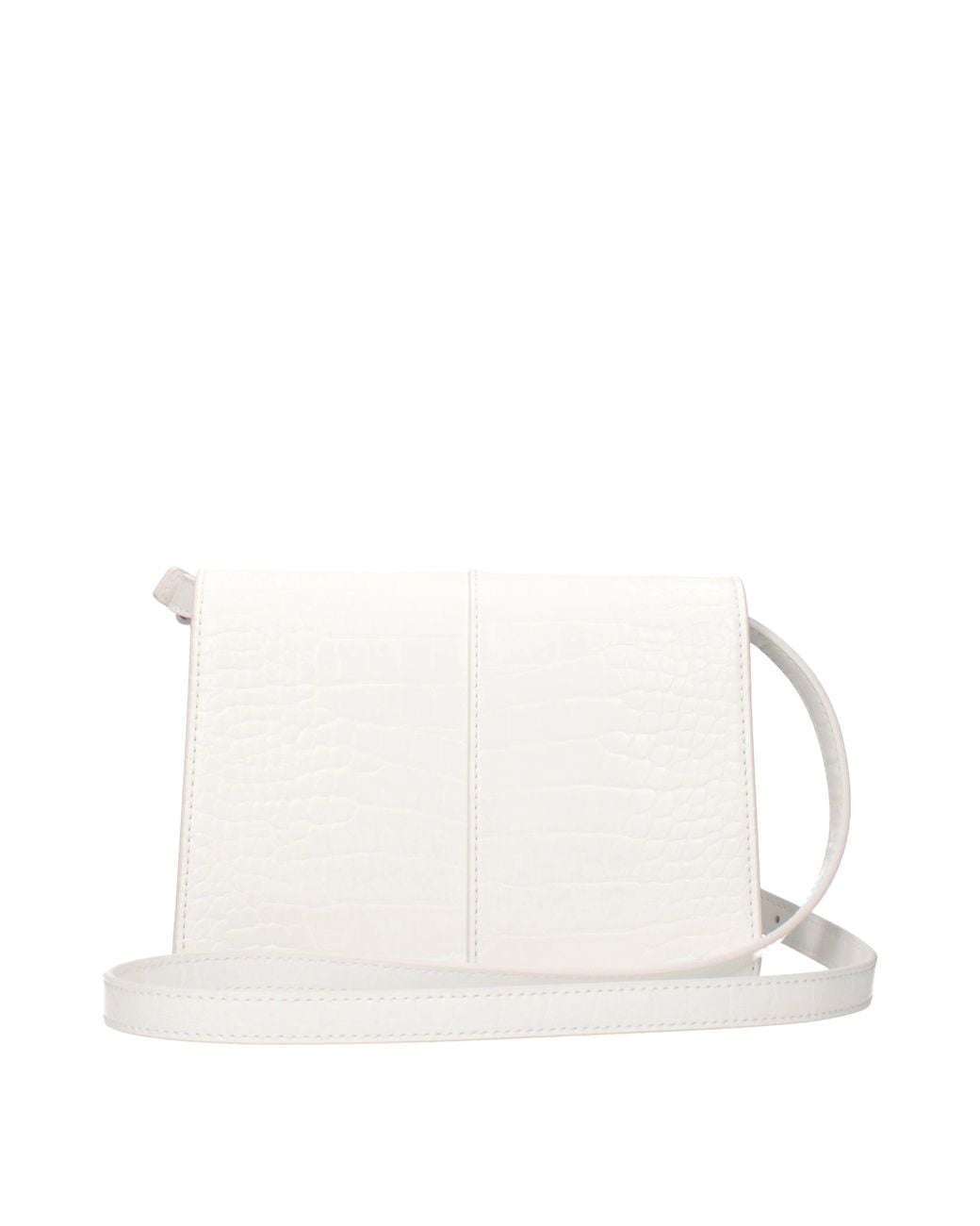Karl Lagerfeld White Kore Crossbody Bag Polyurethane/Off