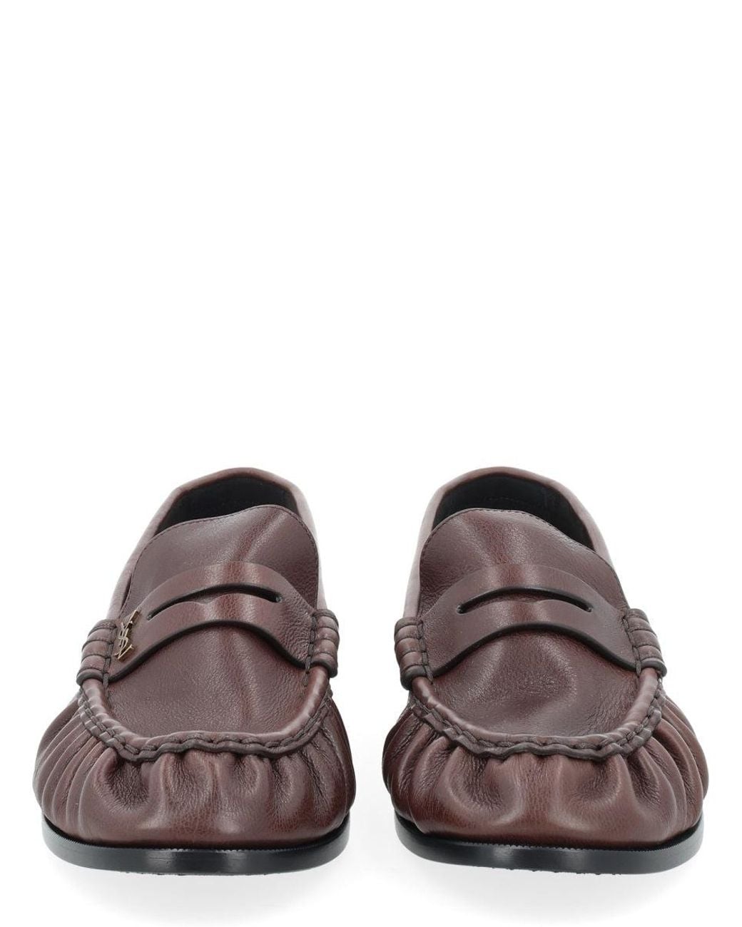 Saint Laurent Brown Mocassino "Le Loafer"