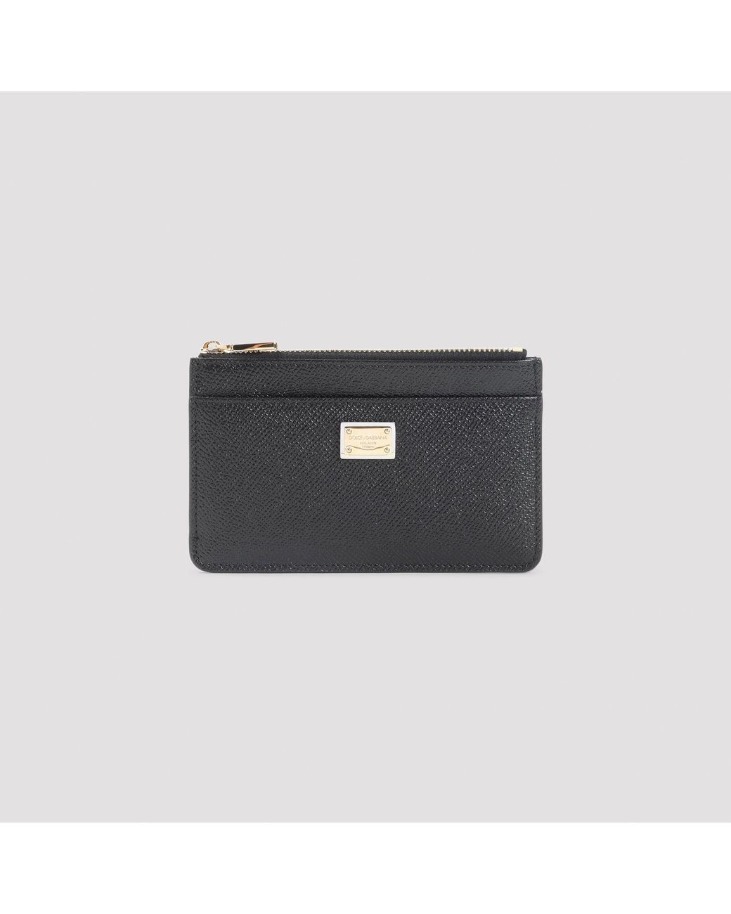 Dolce & Gabbana Black Mini Card Case