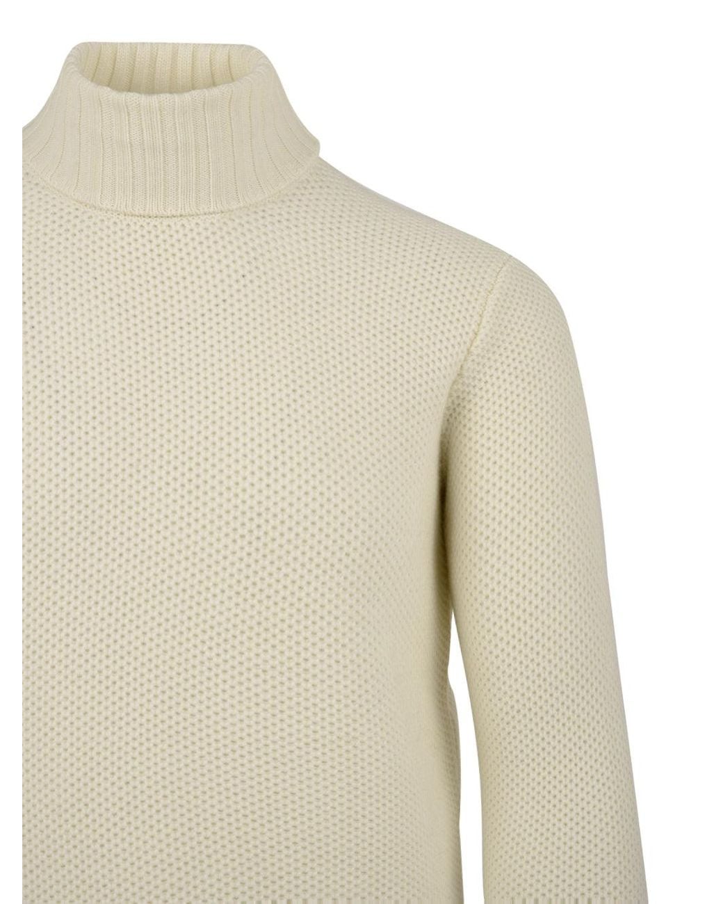 Filippo De Laurentis White Sweaters for men