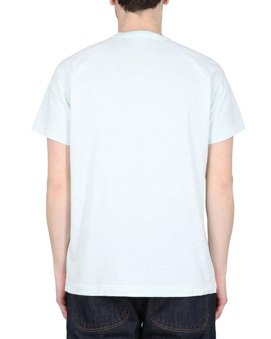 YMC White Television T Shirt for men