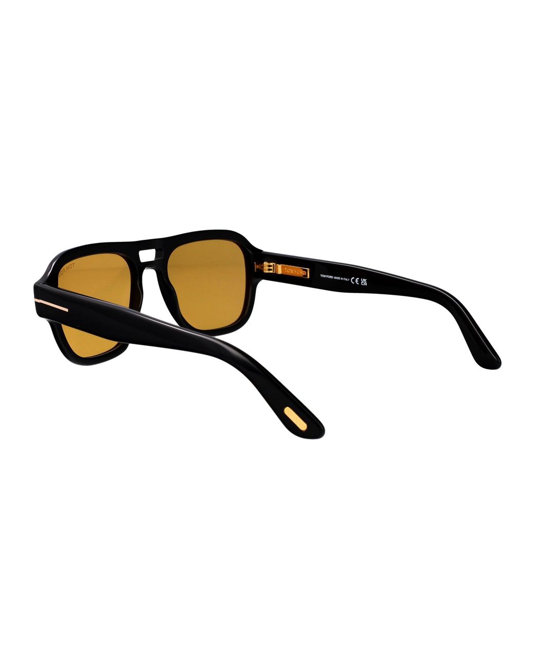 Tom Ford Black Round Sunglasses Ft1484 01 E