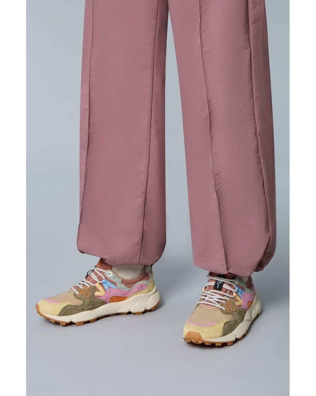Flower Mountain Pink Sneakers Mehrfarbig