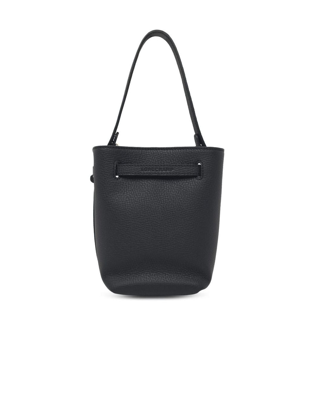 Longchamp Black 'Le Smart Flow' Lear Bag