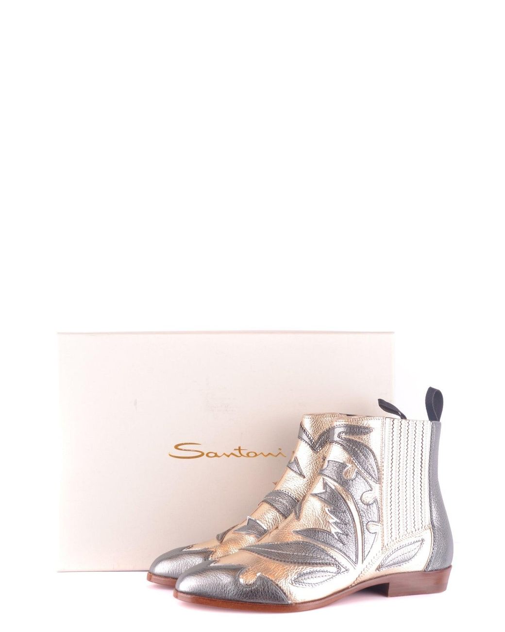 Santoni Multicolor Booties
