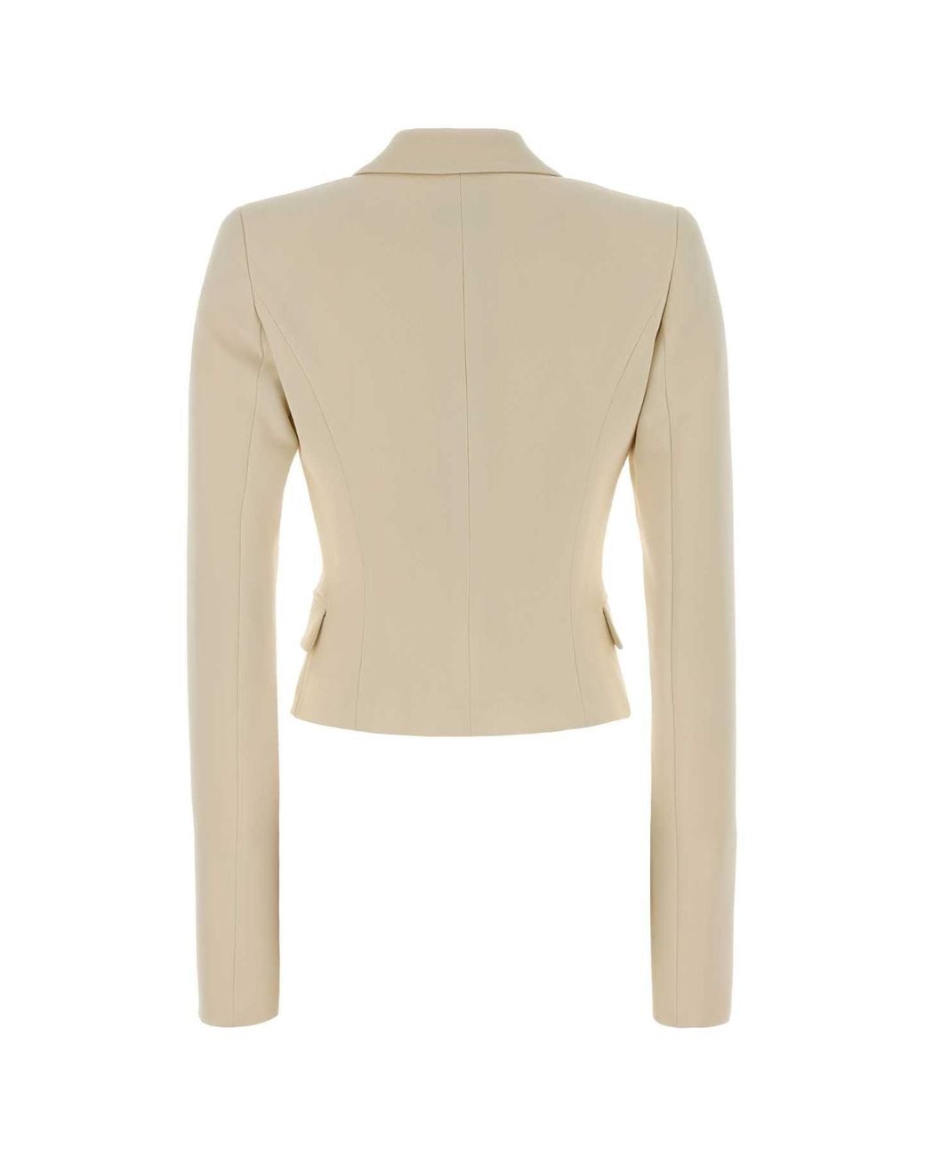 ANDAMANE White Zefira Crepe Blazer
