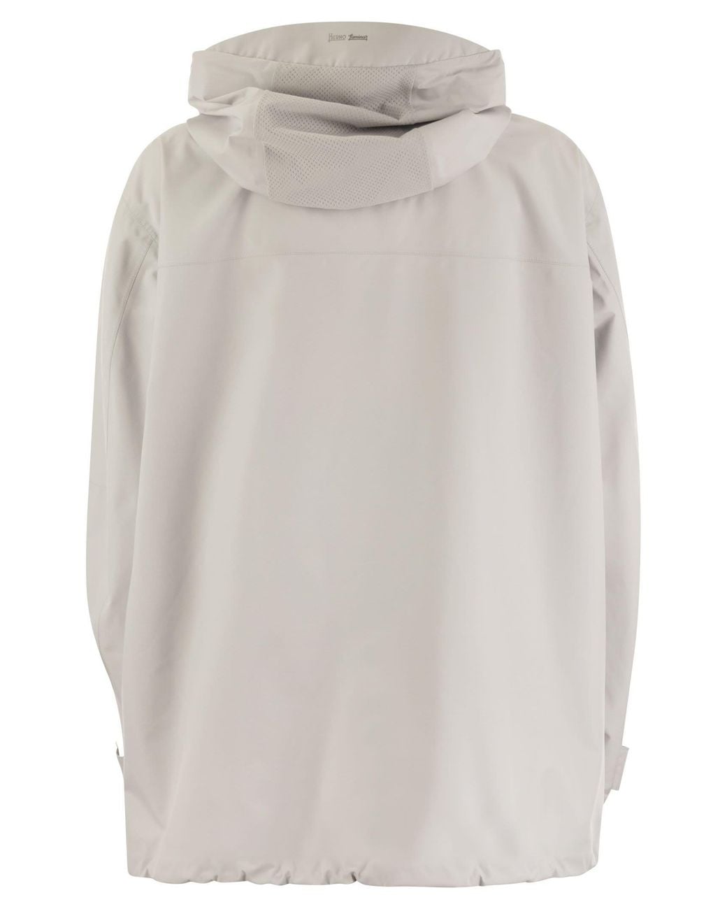 Herno Gray Laminar Parka With Hood