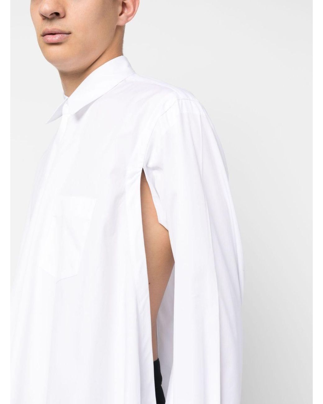 Comme des Garçons White Cotton Shirt for men