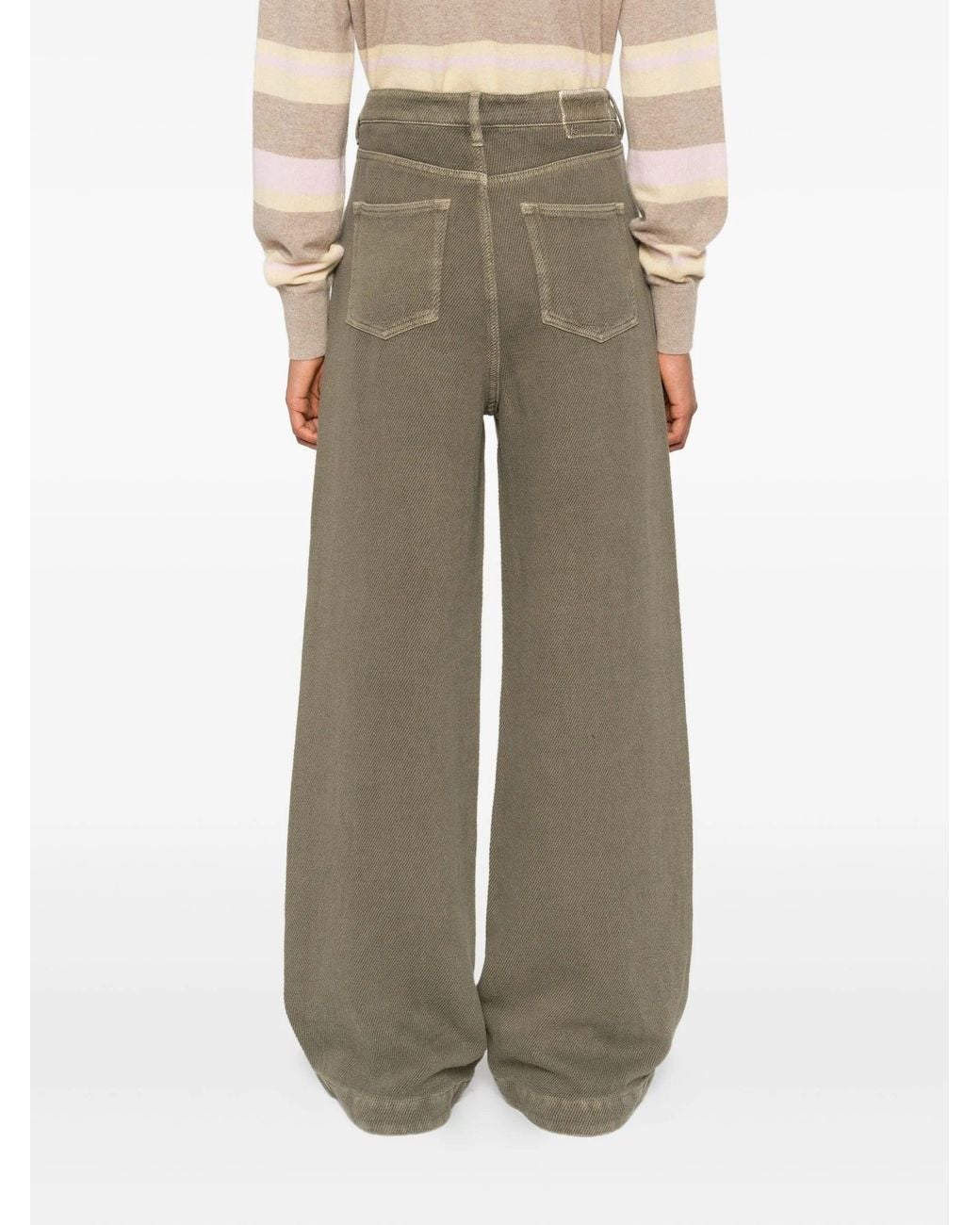 Golden Goose Deluxe Brand Green Journey W's Ortensia Boyfriens Pant Clothing